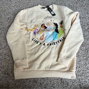 NWT Disney Princess Sweatshirt